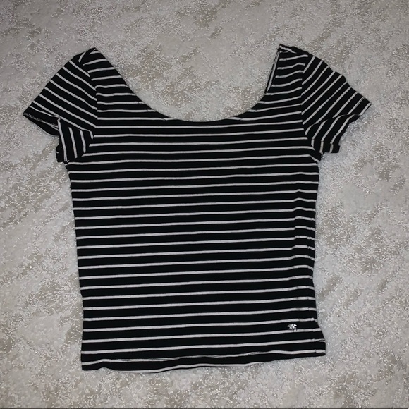 Striped Crop Top American Eagle - Picture 1 of 3